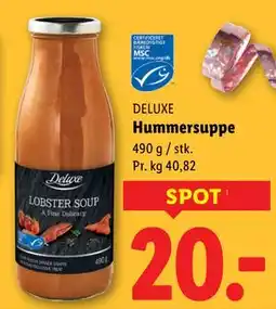 Lidl Hummersuppe tilbud