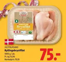 Lidl Kyllingebrystfilet tilbud