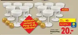 Lidl Prosecco Pong tilbud