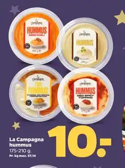 Netto La Campagna hummus tilbud