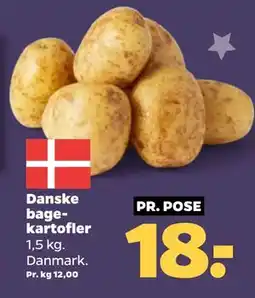 Netto Danske bagekartofler tilbud