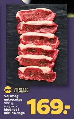 Netto Velsmag entrecotes tilbud
