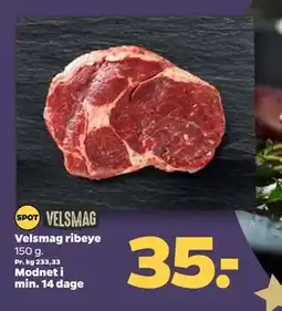 Netto Velsmag ribeye tilbud