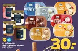 Netto Premieur eller Gelato Classico isbæger tilbud