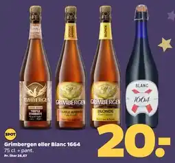 Netto Grimbergen eller Blanc 1664 tilbud
