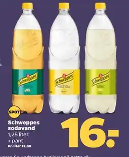 Netto Schweppes sodavand tilbud