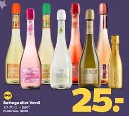 Netto Bottega eller Verdi tilbud