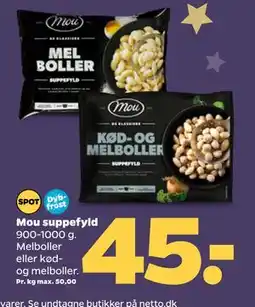 Netto Mou suppefyld tilbud