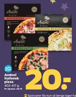 Netto Andoni italiensk pizza tilbud