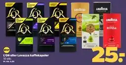 Netto L'OR eller Lavazza kaffekapsler tilbud