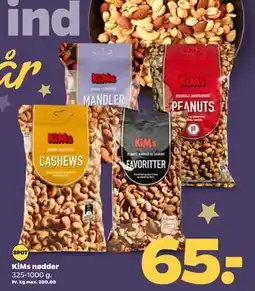 Netto KiMs nødder tilbud