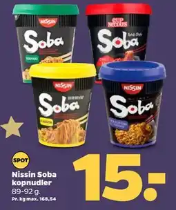 Netto Nissin Soba kopnudler tilbud