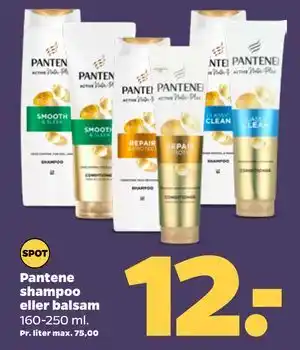 Netto Pantene shampoo eller balsam tilbud