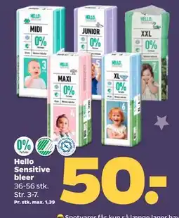 Netto Hello Sensitive bleer tilbud