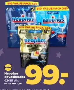 Netto Neophos opvasketabs tilbud