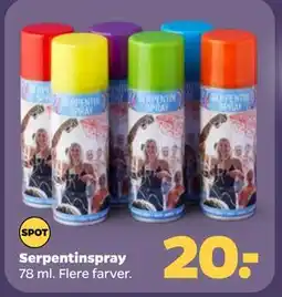 Netto Serpentinspray tilbud