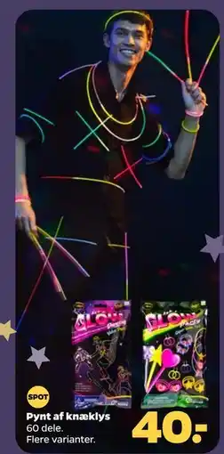 Netto Pynt af knæklys tilbud