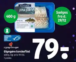 Coop 365 Glyngøre torskefilet tilbud