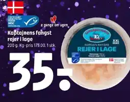 Coop 365 Kaptajnens fangst rejer i lage tilbud