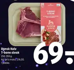 Coop 365 Dansk Kalv T-bone steak tilbud