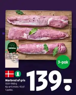 Coop 365 Mørbrad af gris tilbud