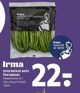 Coop 365 Irma haricot verts fine bønner tilbud