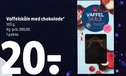 Coop 365 Vaffelskåle med chokolade tilbud