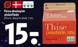 Coop 365 Thise økologisk piskefløde tilbud