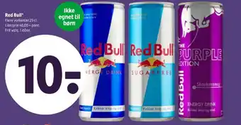 Coop 365 Red Bull tilbud