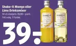 Coop 365 Shake-It Mango eller Lime Drinksmixer tilbud