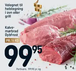 REMA 1000 Kalve-mørbrad Dybfrost tilbud