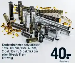 REMA 1000 Konfettirør med selvudløser tilbud