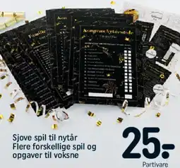 REMA 1000 Sjove spil til nytår tilbud