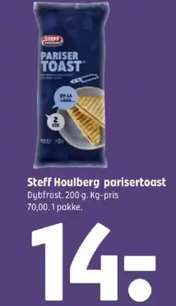 Coop 365 Steff Houlberg parisertoast tilbud