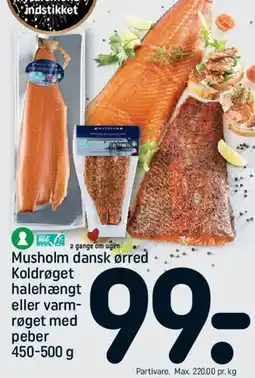 REMA 1000 Musholm dansk ørred tilbud