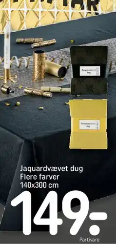 REMA 1000 Jacquardvævet dug tilbud