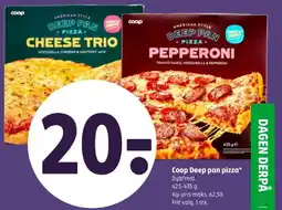 Coop 365 Coop Deep pan pizza tilbud