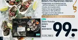 REMA 1000 Store franske østers tilbud