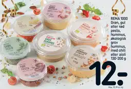 REMA 1000 Pesto, hummus eller aioli tilbud