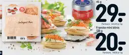 REMA 1000 Franske mini blinis tilbud