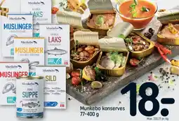 REMA 1000 Munkebo konserves tilbud