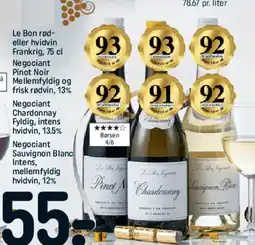 REMA 1000 Le Bon rød- eller hvidvin tilbud