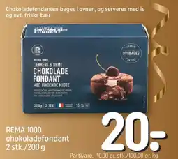 REMA 1000 REMA 1000 chokoladefondant tilbud