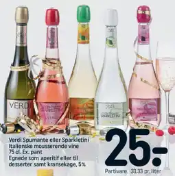 REMA 1000 Verdi Spumante eller Sparkletini tilbud