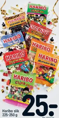 REMA 1000 Haribo slik tilbud