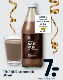REMA 1000 REMA1000 kakaomælk tilbud