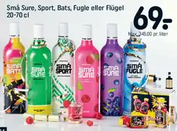 REMA 1000 Små Sure, Sport, Bats, Fugle eller Flügel tilbud