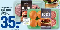 REMA 1000 Burgerboost eller Boost Sliders tilbud