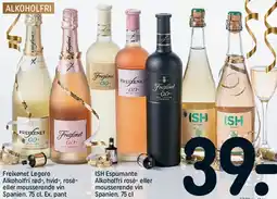 REMA 1000 Freixenet Legero og ISH Espumante (alkoholfri mousserende vin) tilbud