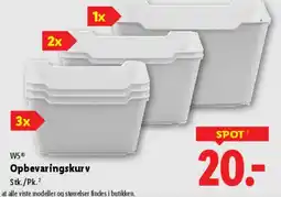 Lidl Opbevaringskurv tilbud